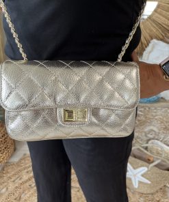 Leren tas Chanel geinspireerde tas Sophia