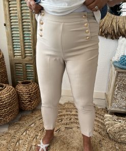 Pantalon 104 Lulumary off-white