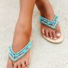 Hot Lava Slippers Indy Turquoise