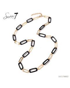 Lange Ketting Zwart Goud 1902