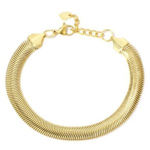 Mooie Armband 20728223 RVS Goud