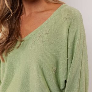 Alternative view of G-Maxx Katelyn Trui Light Moss