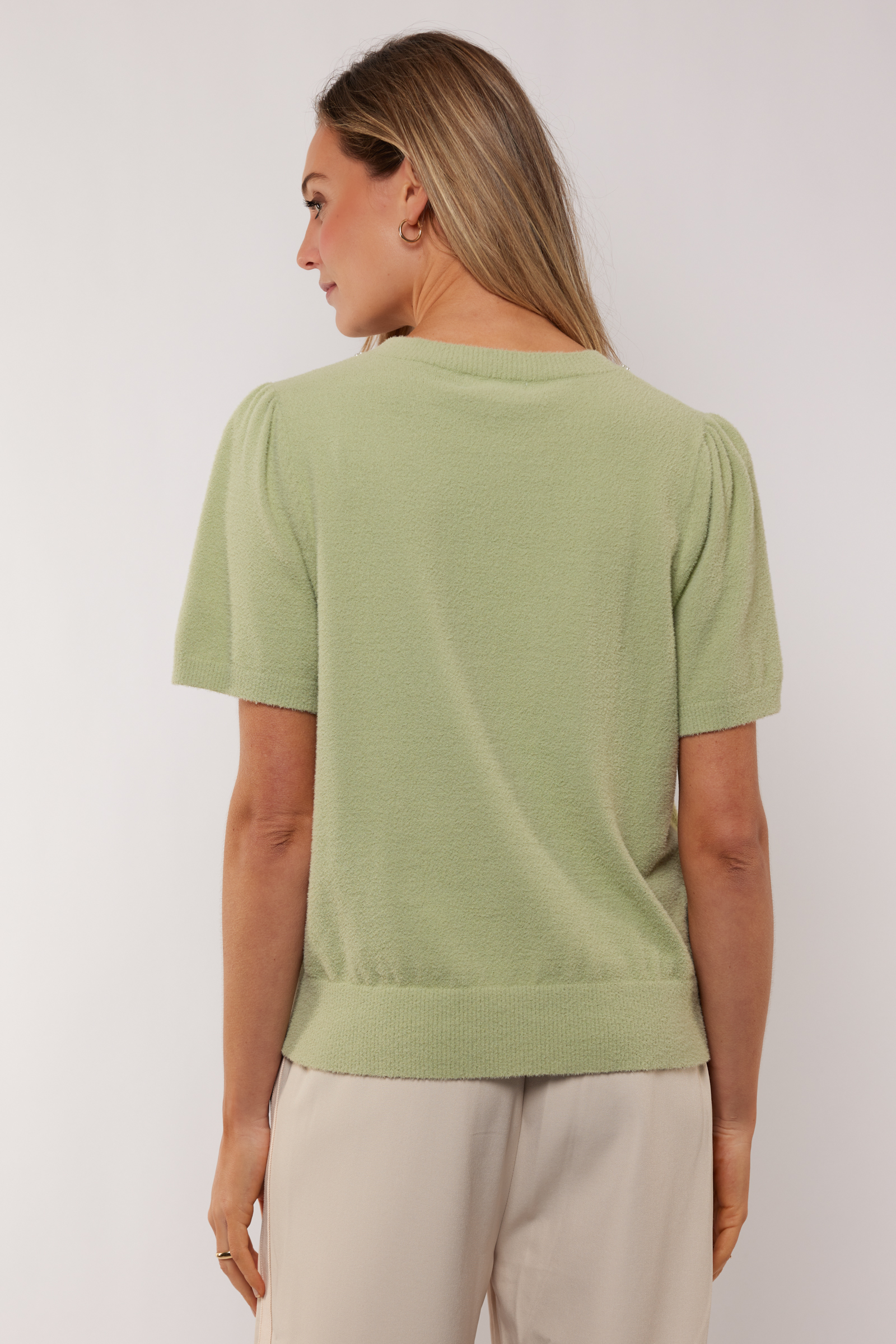 G-Maxx Etta Top Light Moss - Afbeelding 5