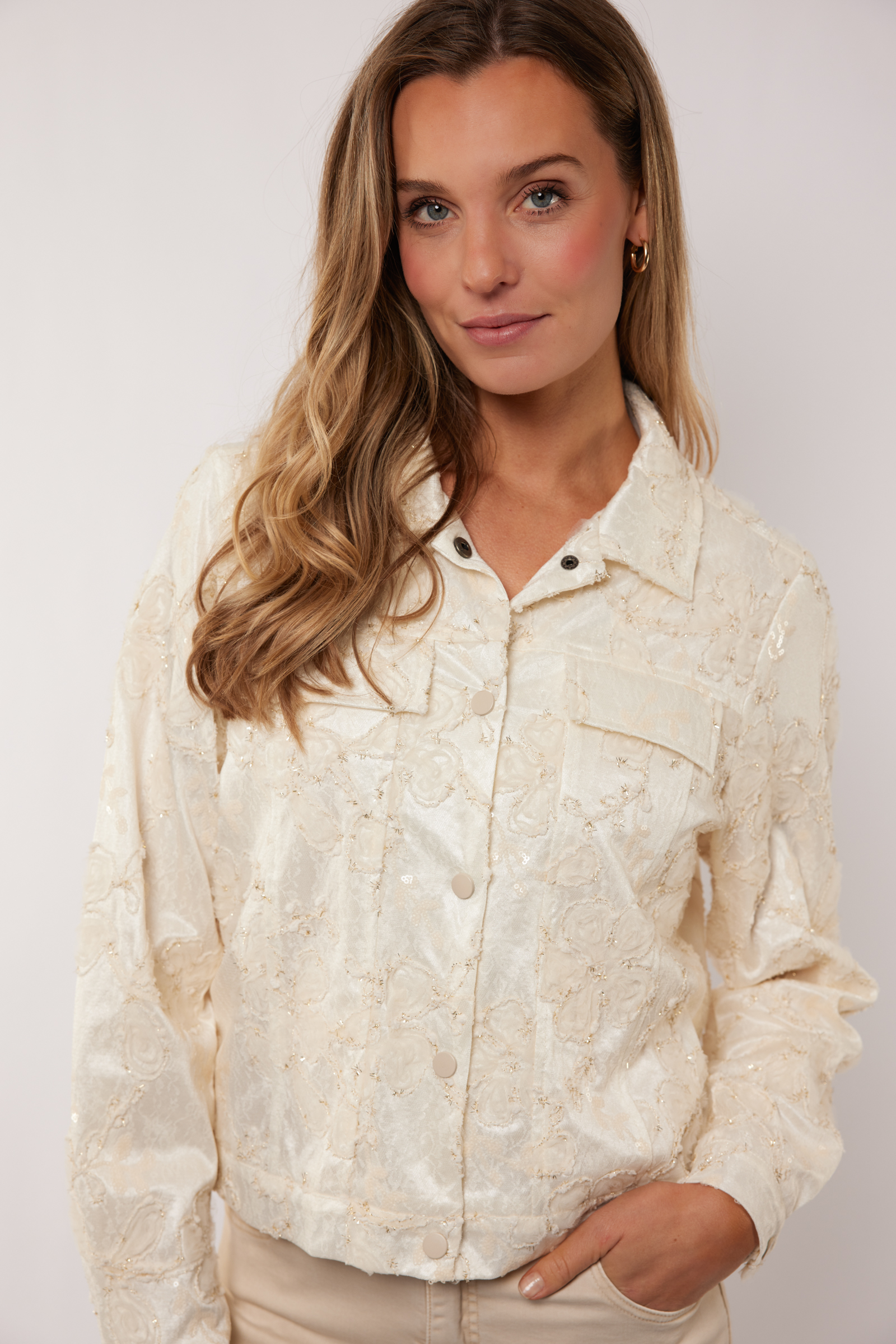 G-Maxx Jimena Jacket Ecru - Afbeelding 6