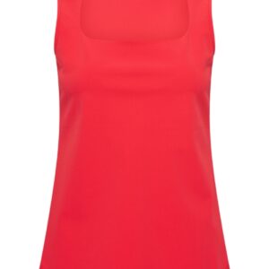 Alternative view of Mi Piace Travelstof Singlet 202610 Square Neck Red