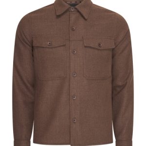 Alternative view of Mi Piace Heren Man Woven Jacket 202049 Espresso