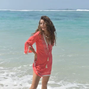 Alternative view of Hot Lava Tuniek SK Hot Coral/Ivory