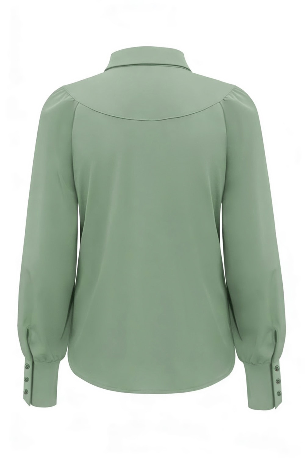 Triple Nine Travelstof Blouse 5919 Sage Green via villaggio