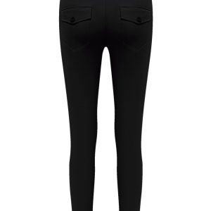 Triple Nine Travelstof Broek 2101 Zwart viA VILLAGGIO