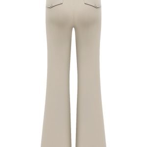 Triple Nine Travelstof Pantalon 2304 Beige via villaggio