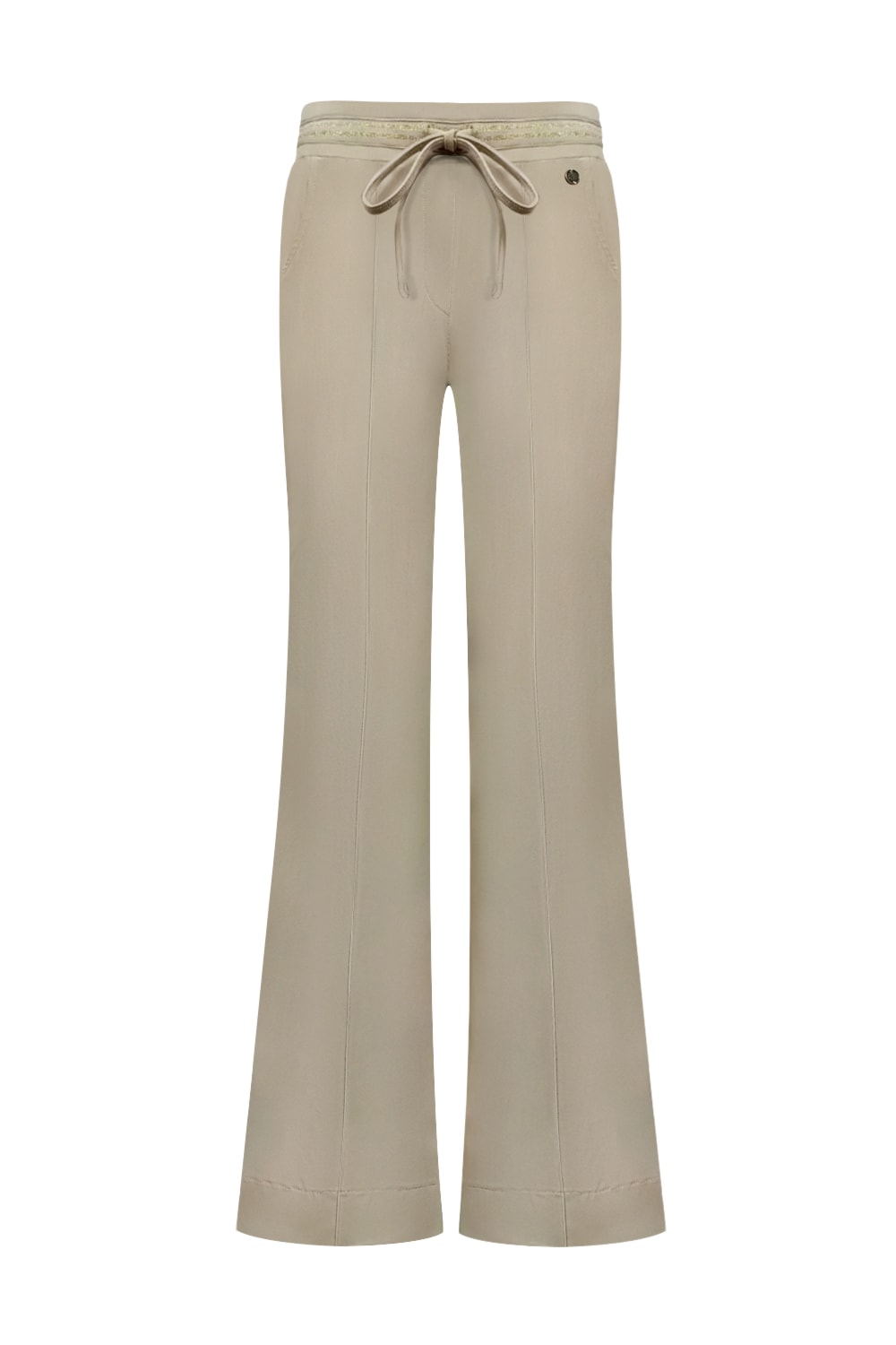 Triple Nine Travelstof Pantalon 2304 Beige via villaggio