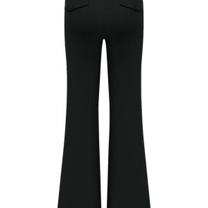 Triple Nine Travelstof Pantalon 2304 Zwart via villaggio