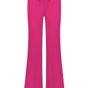 Triple Nine Travelstof Pantalon 2304 Fuchsia via villaggio