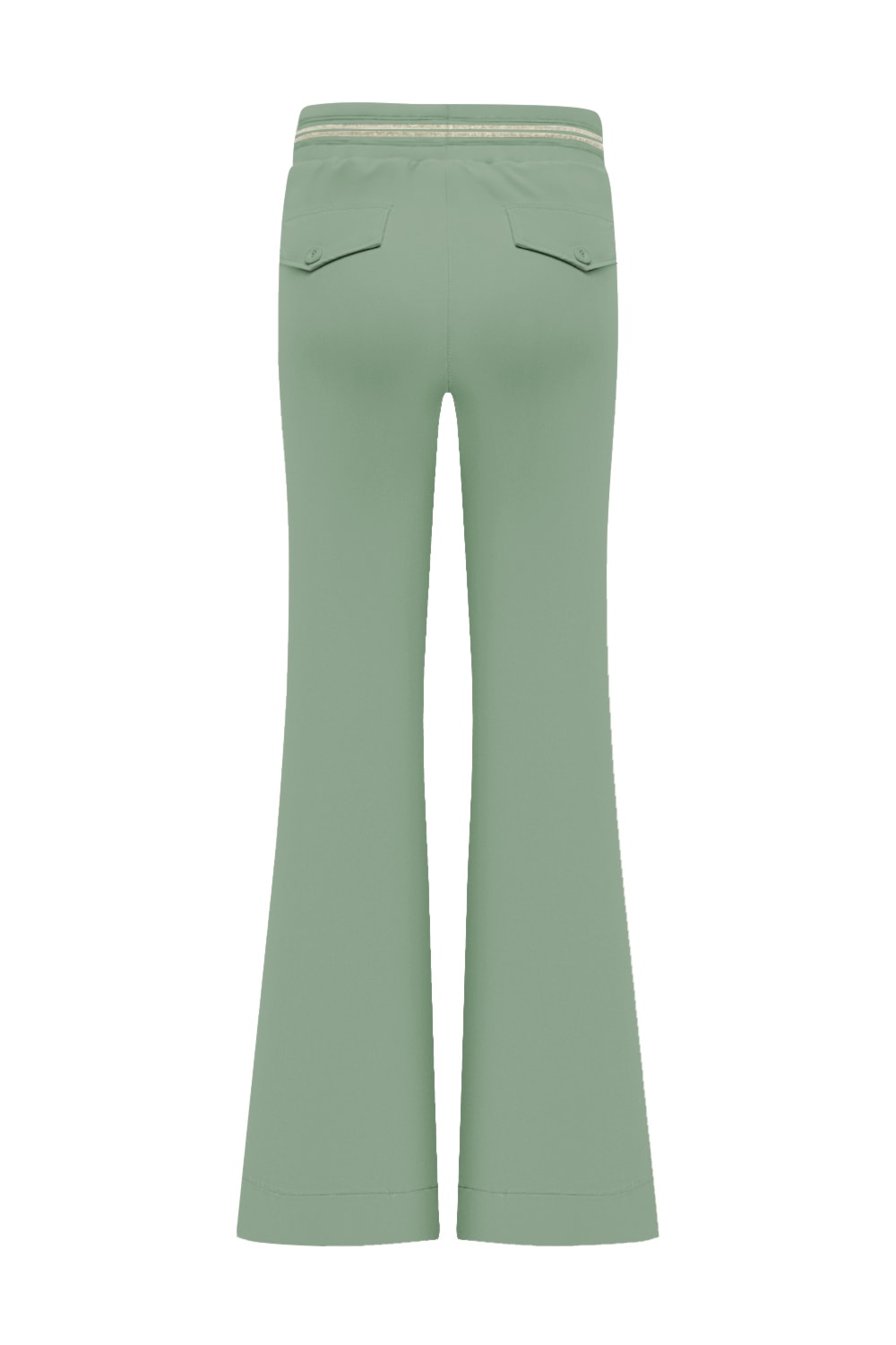 Triple Nine Travelstof Pantalon 2304 Sage via villaggio