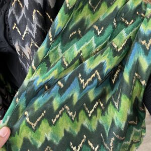 Alternative view of Sjaal Missie print 71263 Fuchsia