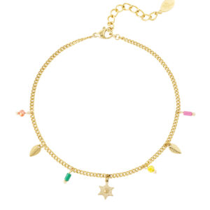 Enkelbandje Feather Star 70071