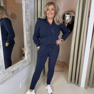 Triple Nine Travelstof Broek 2101 Donker Blauw