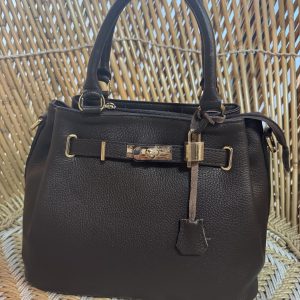 Leren Tas Helene Donker Bruin