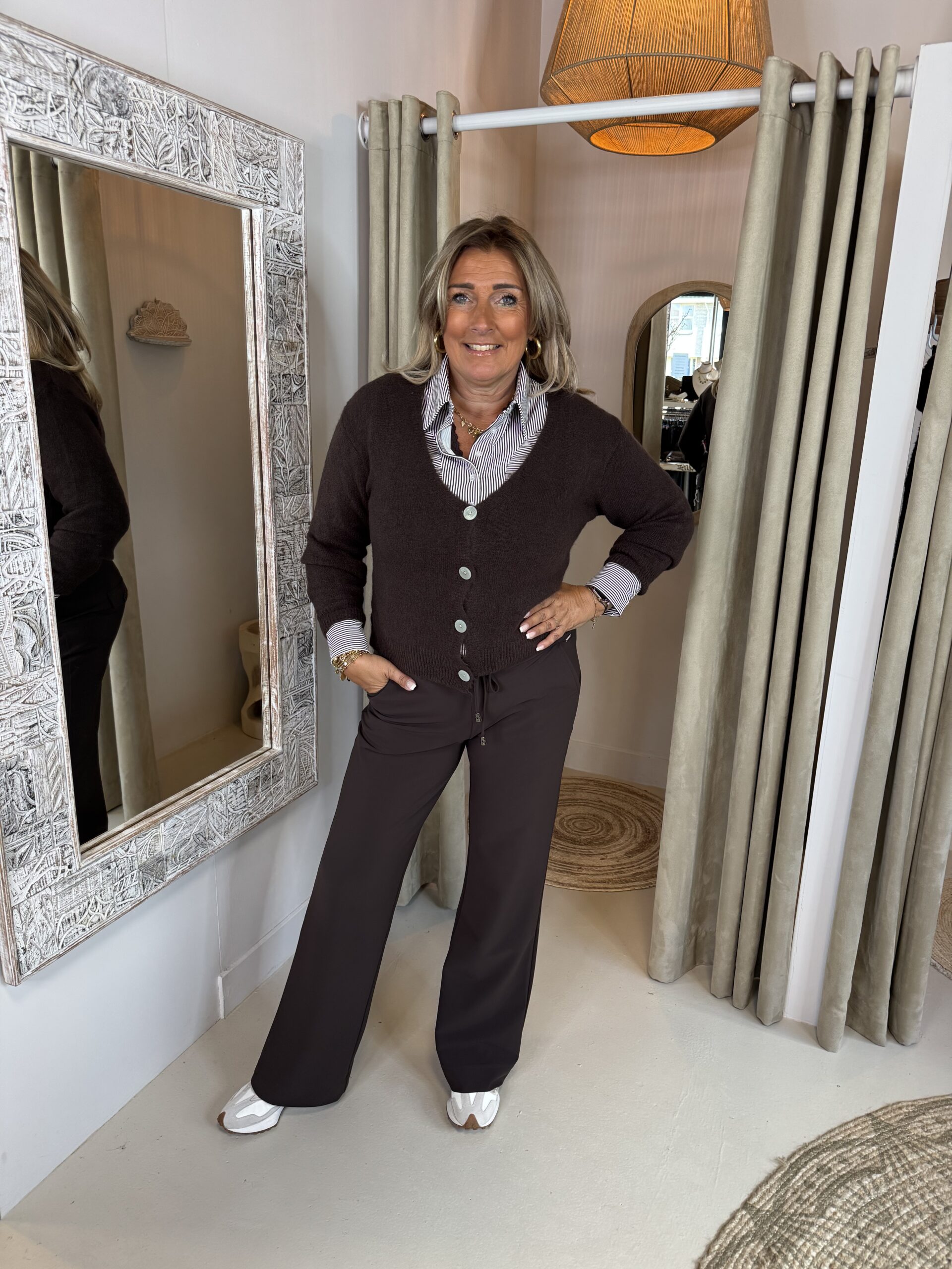 Alpaca Vest 24290 Donker BruinAlpaca Vest 24290 Donker Bruin