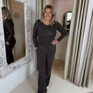 Cashmere Top Studs 18757 Bruin