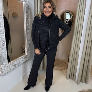 Bodywarmer 1529 Studs Zwart