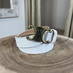 Leren Riem Celientje Wit