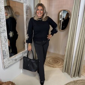 Triple Nine Trui 9004 Zwart