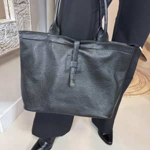 Leren Tas Helia Zwart