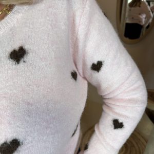 Alternative view of Vest Trui Hartjes 205 Roze