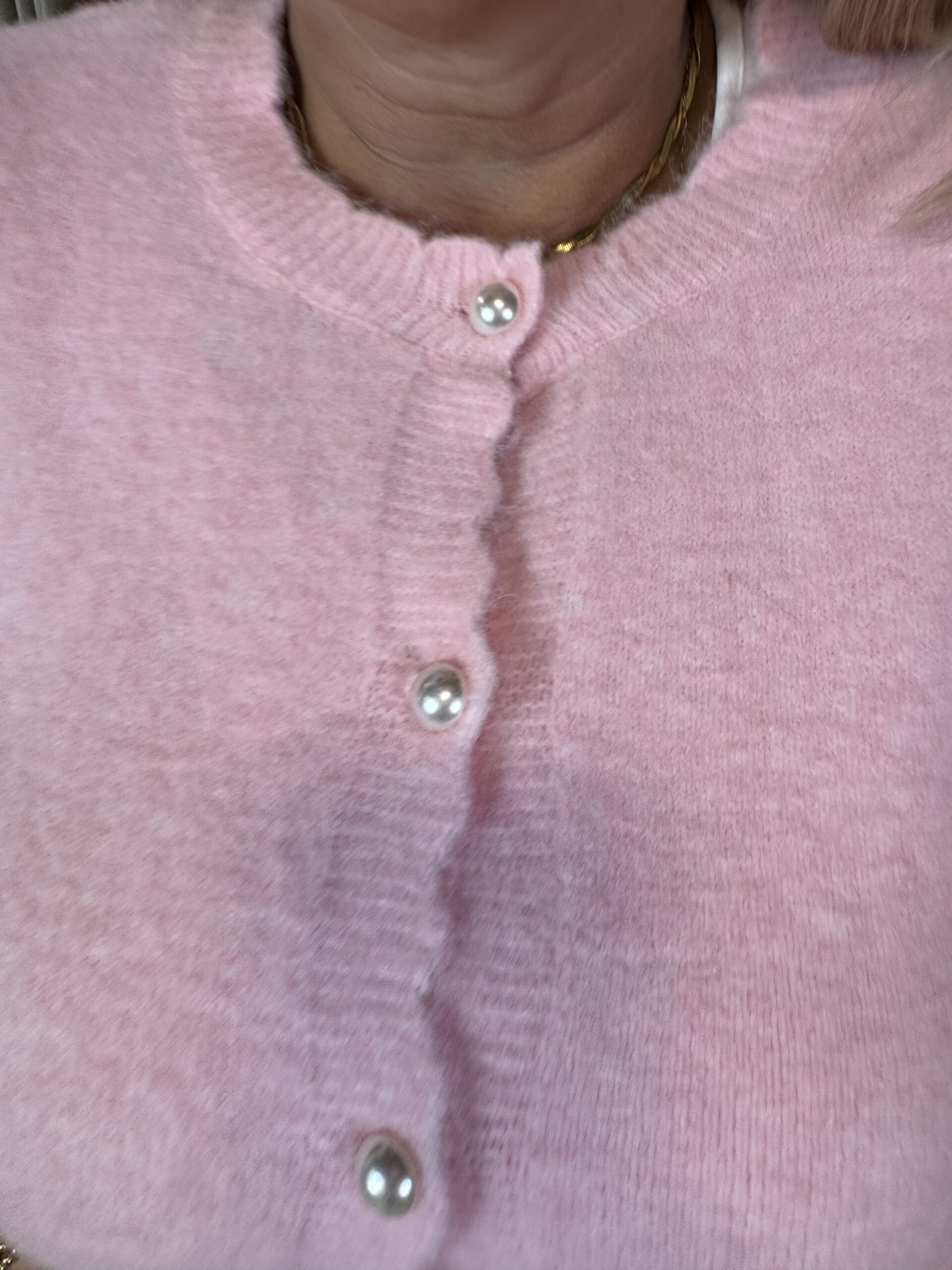 Vest Parel Knopen Aimee 738 Roze - Afbeelding 2