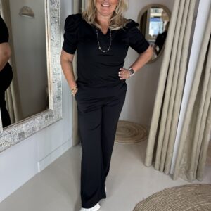 Alternative view of Chastar Broek Uni 1124 Zwart