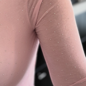 Alternative view of Onder Shirt Cashmere T097 Studs Roze