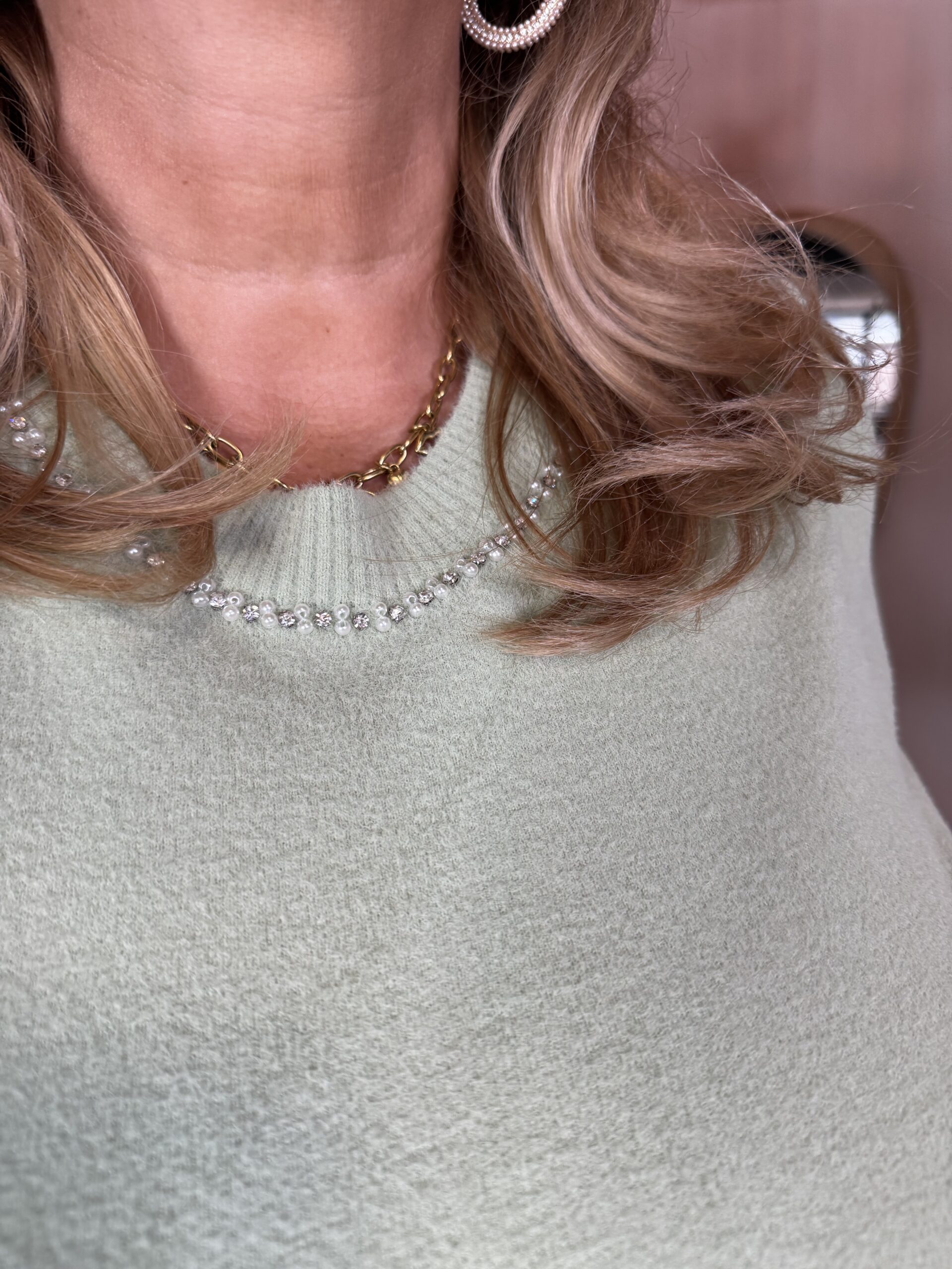 G-Maxx Etta Top Light Moss - Afbeelding 7