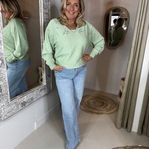 G-Maxx Katelyn Trui Light Moss