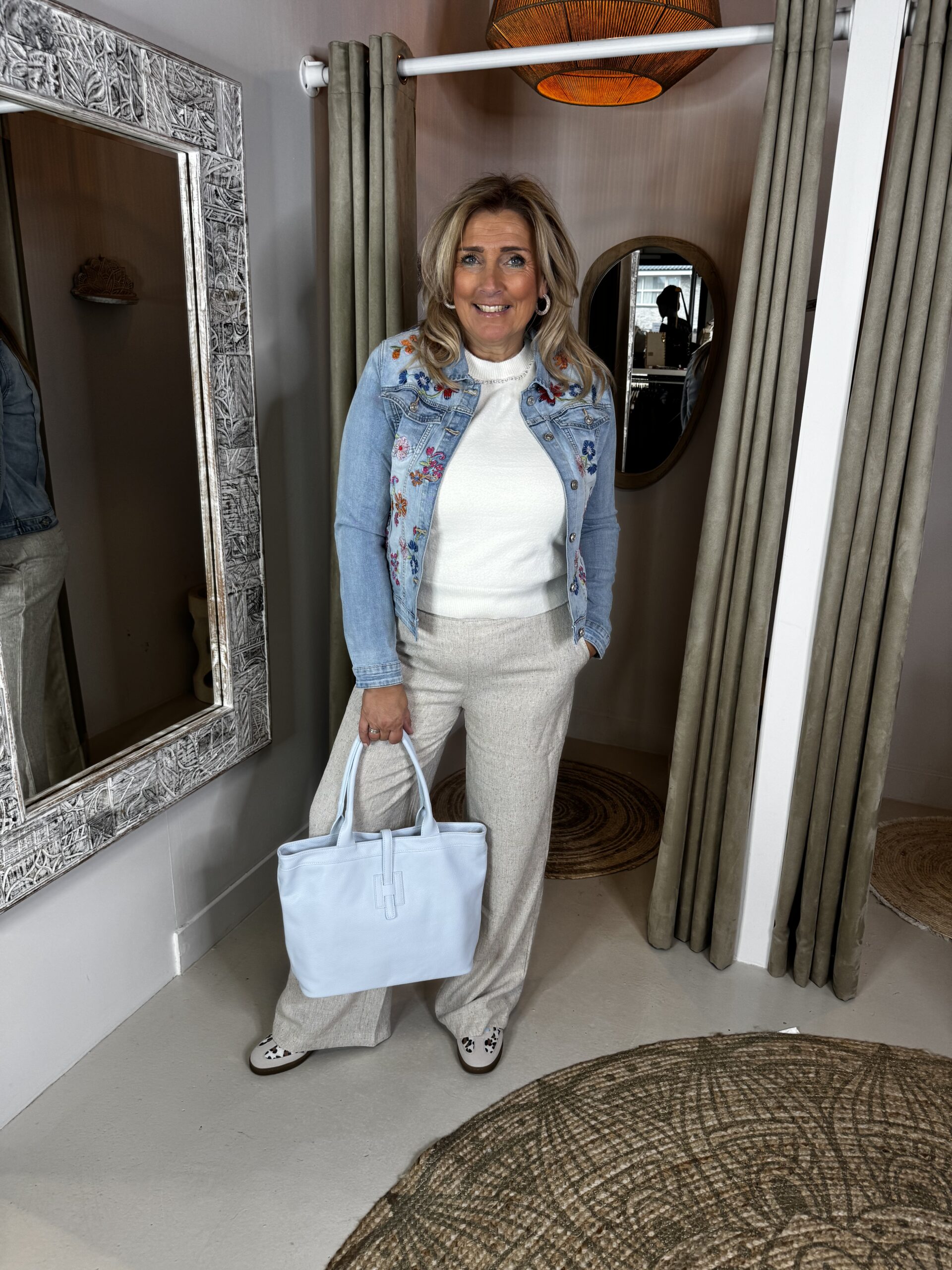 Spijkerjasje 441 Met Pailletjes