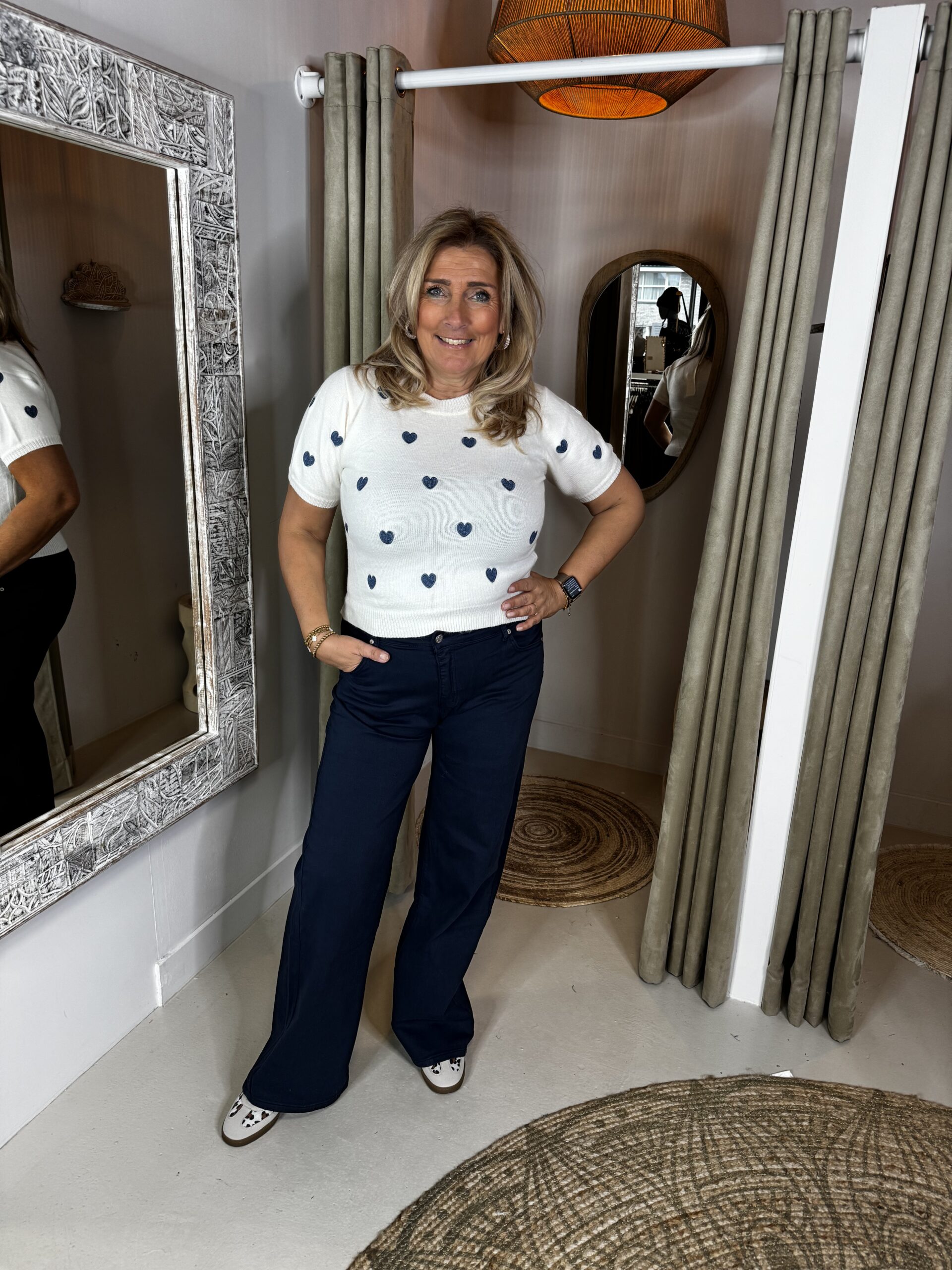 G-Maxx Neona Jeans Dark Sapphire Blauw - Afbeelding 8