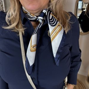 Zijdezacht Vierkant Sjaaltje 70646