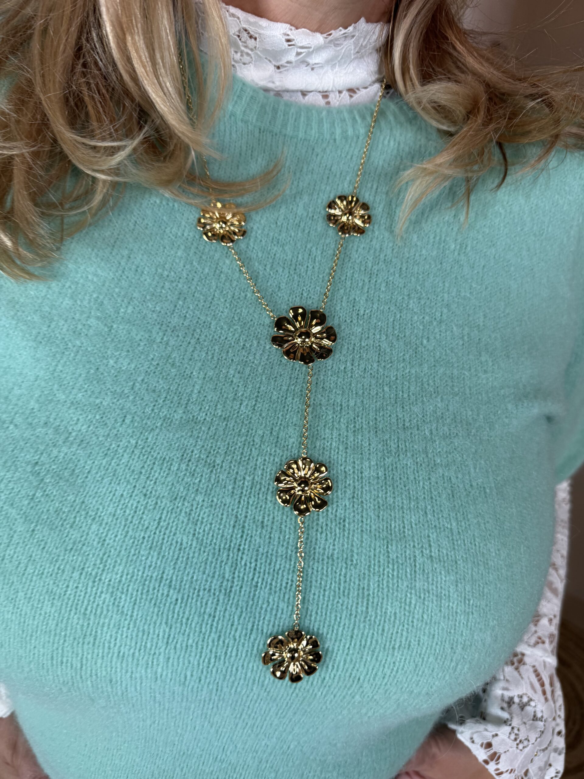 Alpaca Blend Korte Mouw 80654 Groen - Afbeelding 2