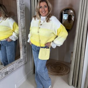 Trui 31962 Tie Dye Geel