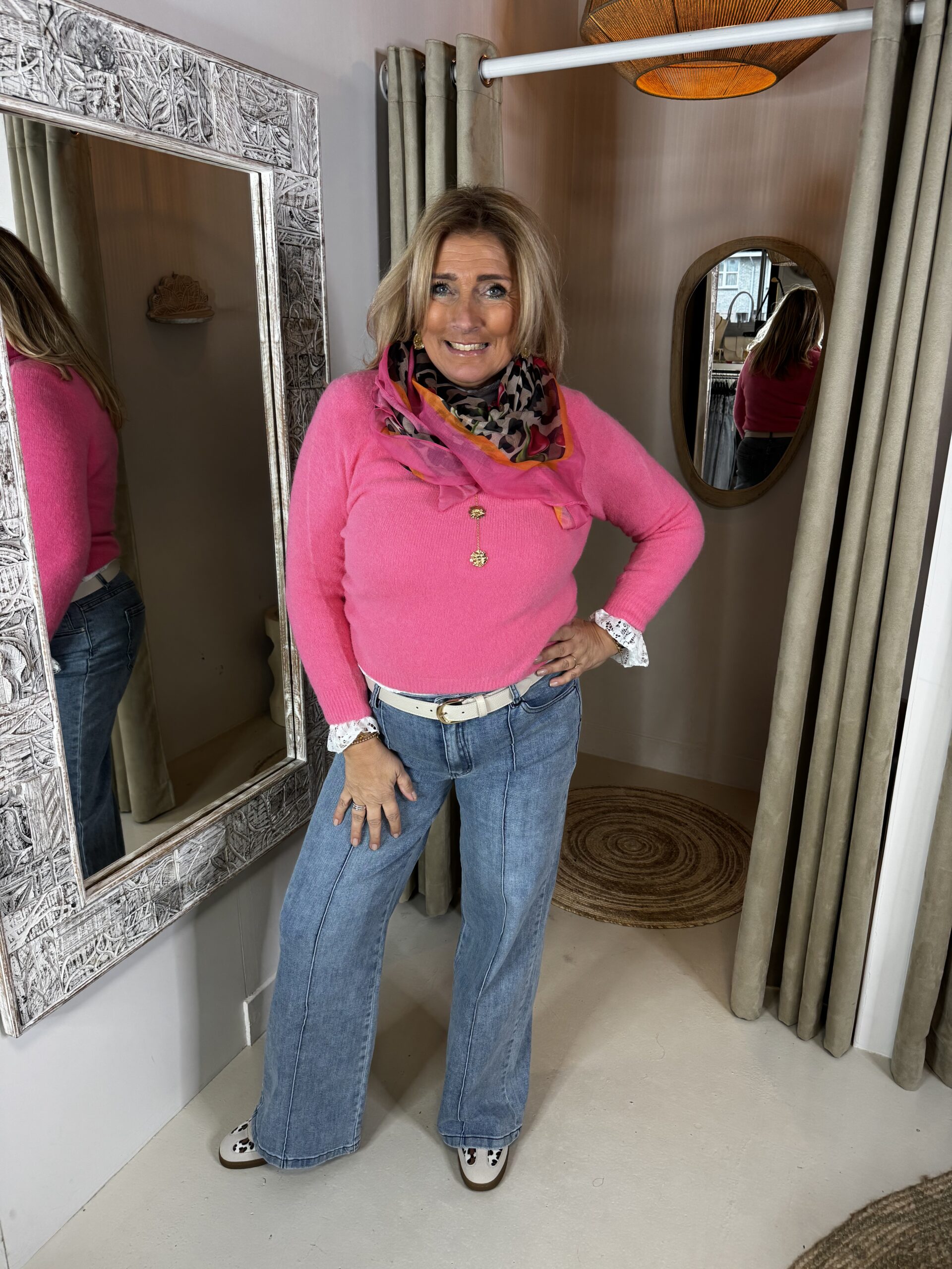 Alpaca Blend Knit Aivy Roze