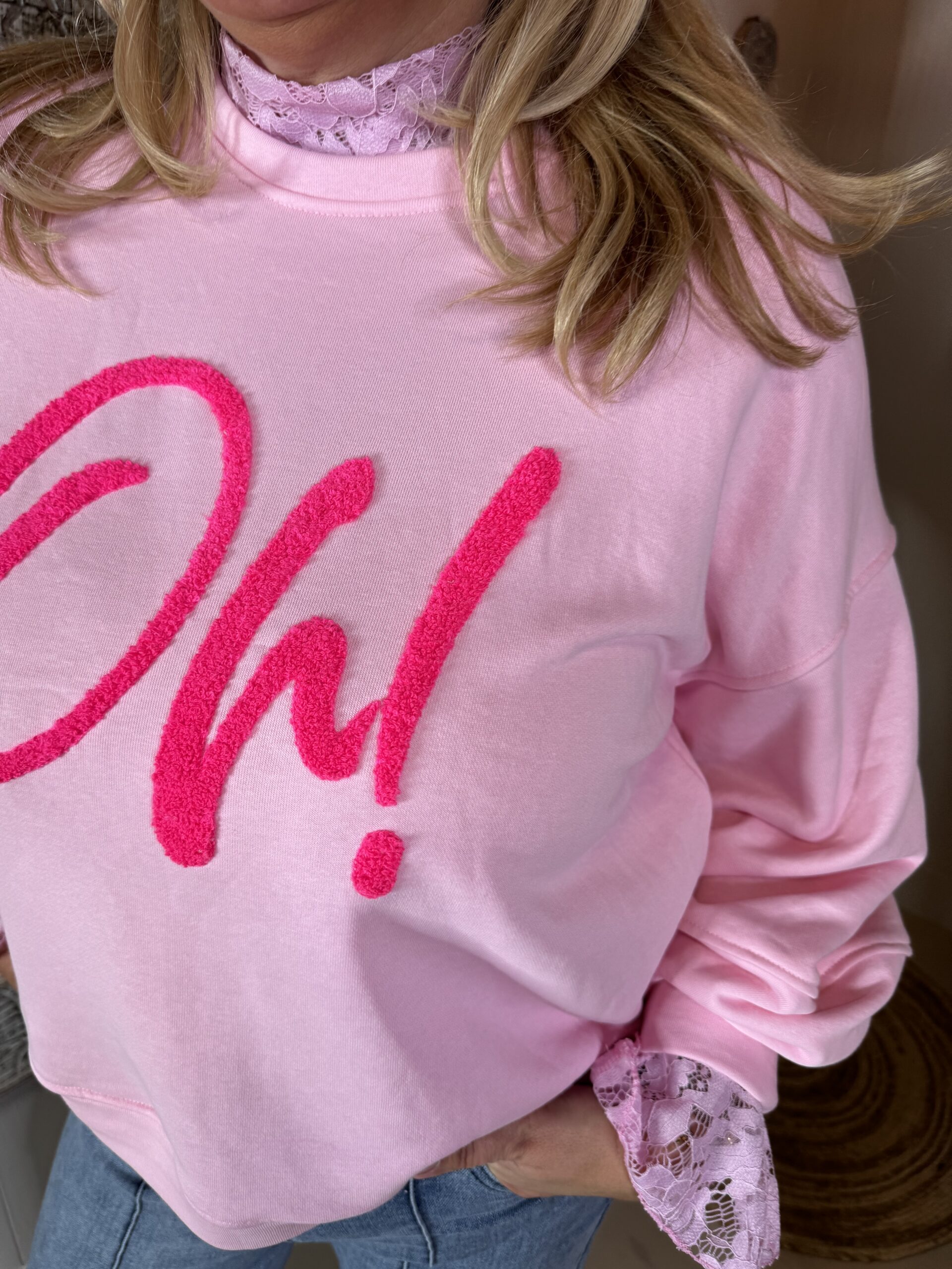 Sweater Q2213 OH Roze - Afbeelding 2