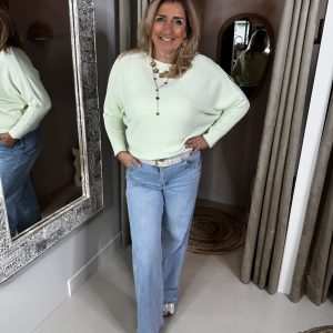 Vleermuis Trui Daisy 0099 Zacht Groen