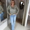 Leopard Onder Shirt Cashmere 19634 Geel