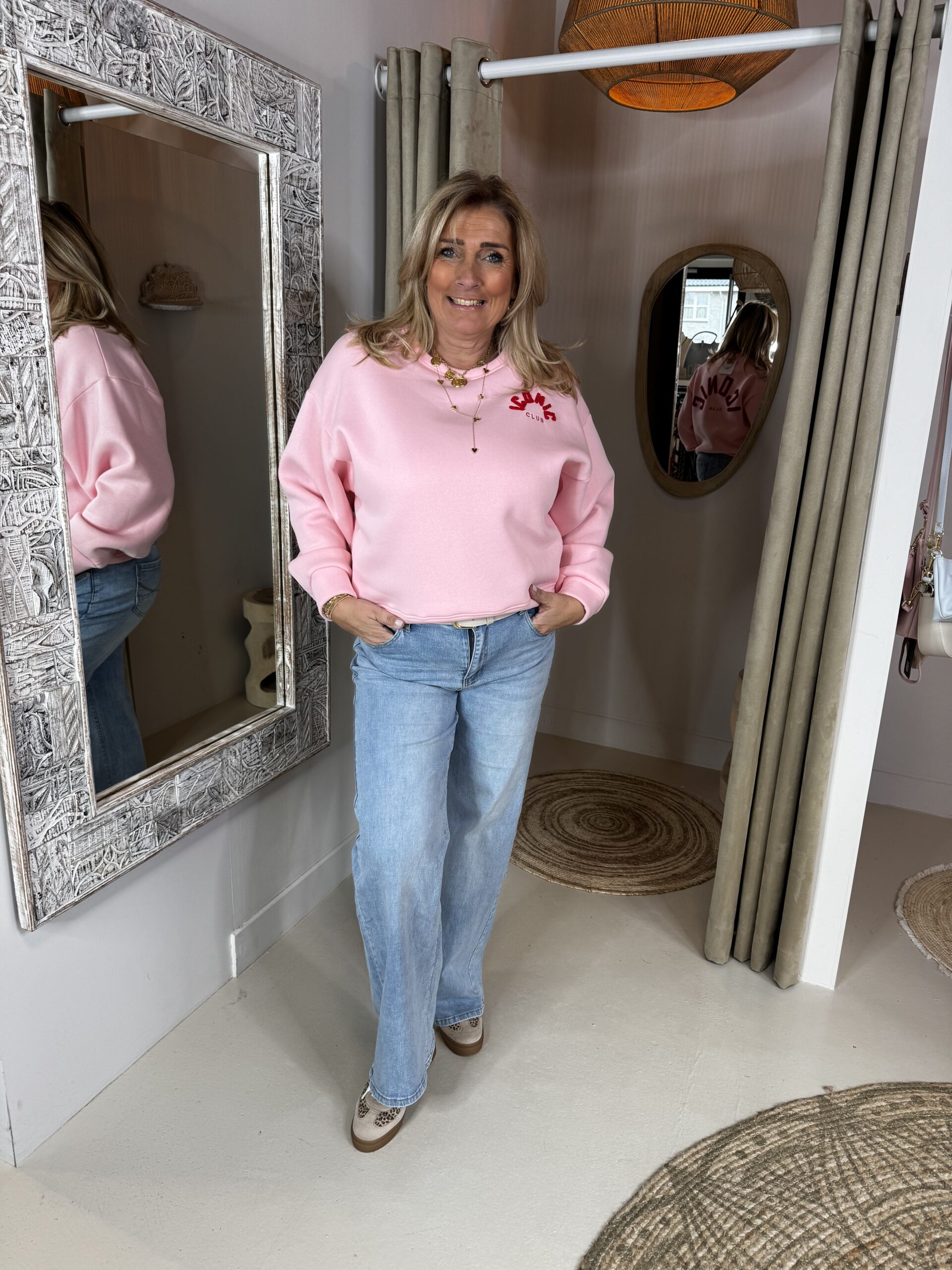 Sweater Iconic Roze