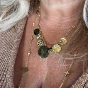 Alternative view of Ketting Love Love 4423 Goud