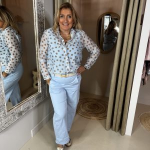 Trendy Ballon Broek 11032 Licht Blauw