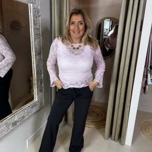 Kanten Top Bobbi Roze