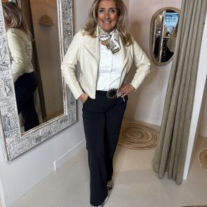 Leatherlook Jasje 6571 Zand