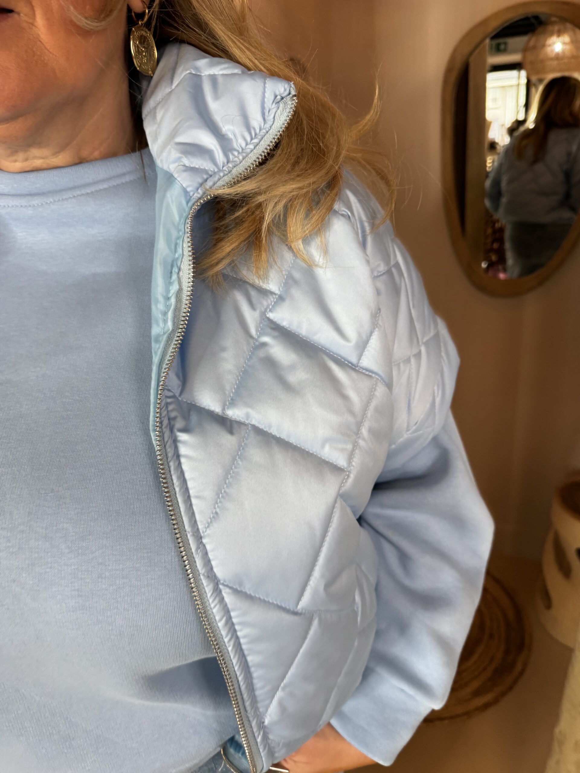 Bodywarmer Carly Licht Blauw - Afbeelding 4