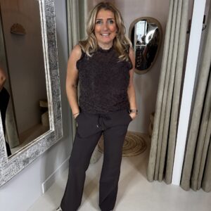 Mi Piace Top Lace 202797 Espresso